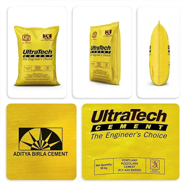 Ultratech PPC Cement, 50 Kg Bag